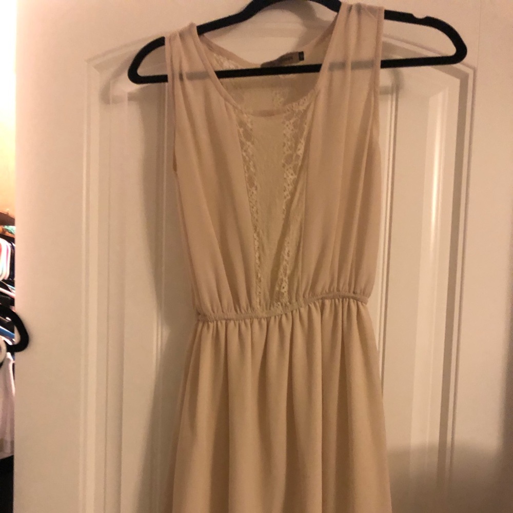 Cream dress